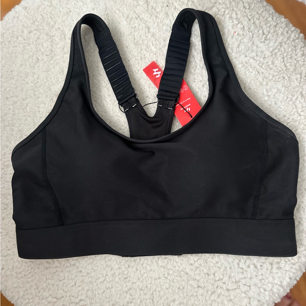 Black Sports Bra